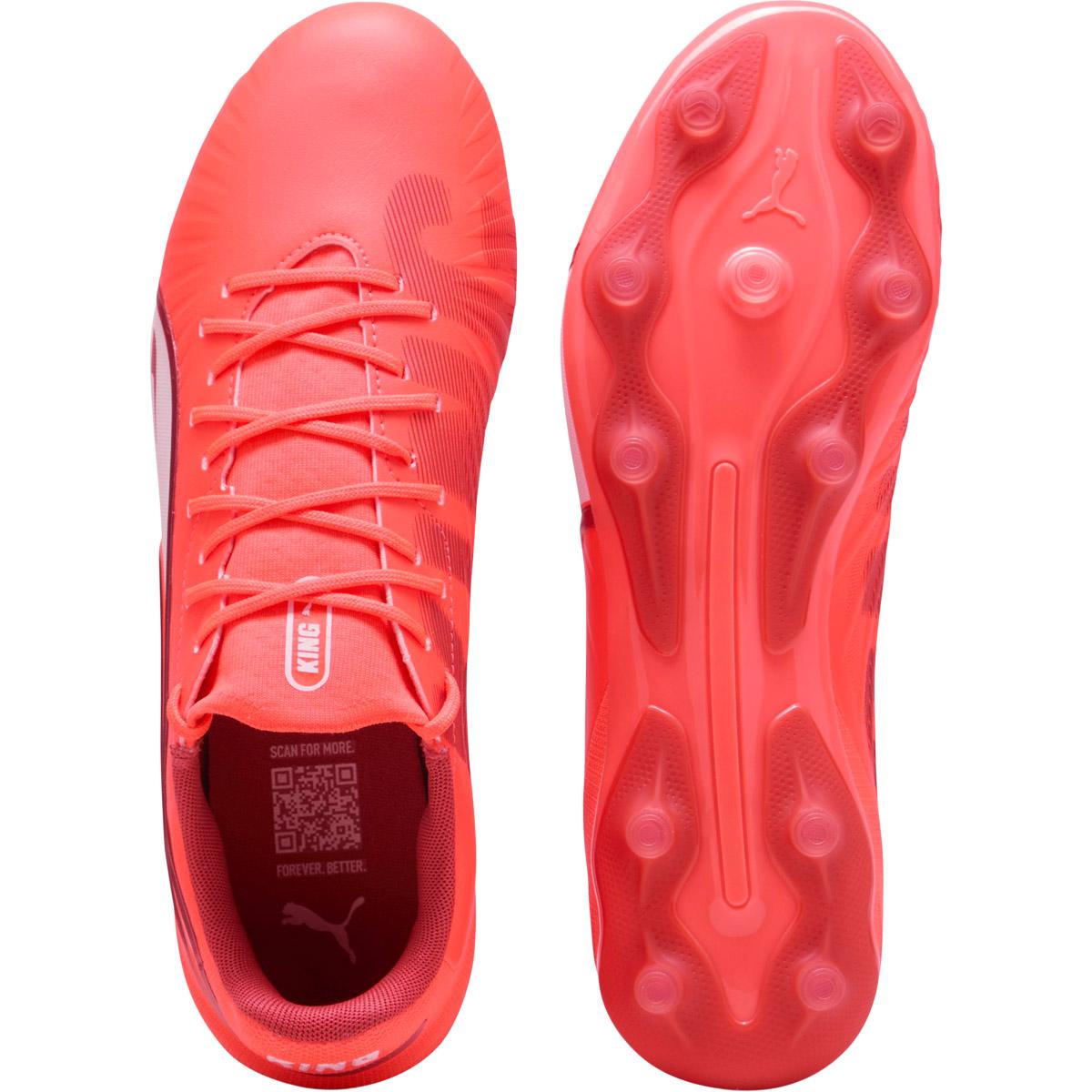 PUMA King Match FG/AG Fodboldstøvler Red