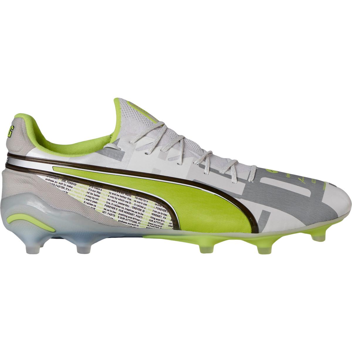 PUMA King Ultimate Forever FG/AG Fodboldstøvler PUMA White-PUMA Black-Poison P