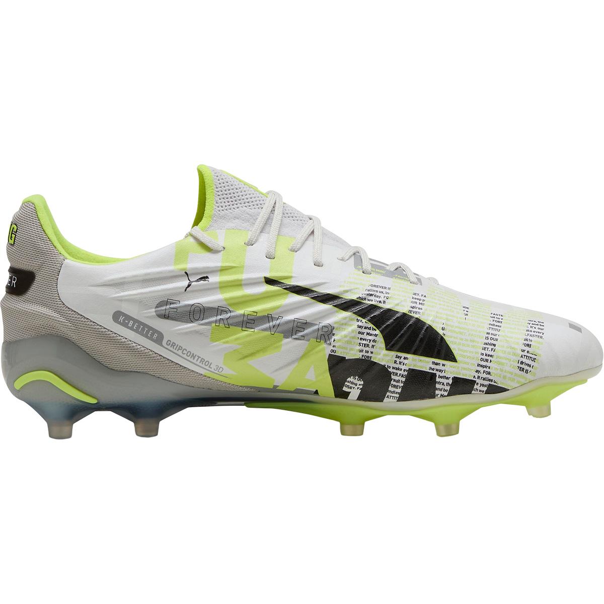 PUMA King Ultimate Forever FG/AG Fodboldstøvler PUMA White-PUMA Black-Poison P