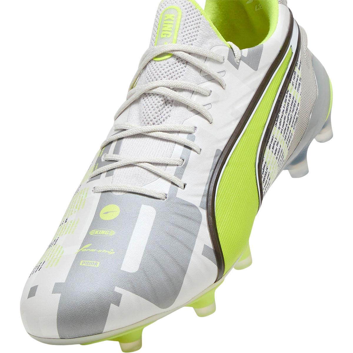 PUMA King Ultimate Forever FG/AG Fodboldstøvler PUMA White-PUMA Black-Poison P