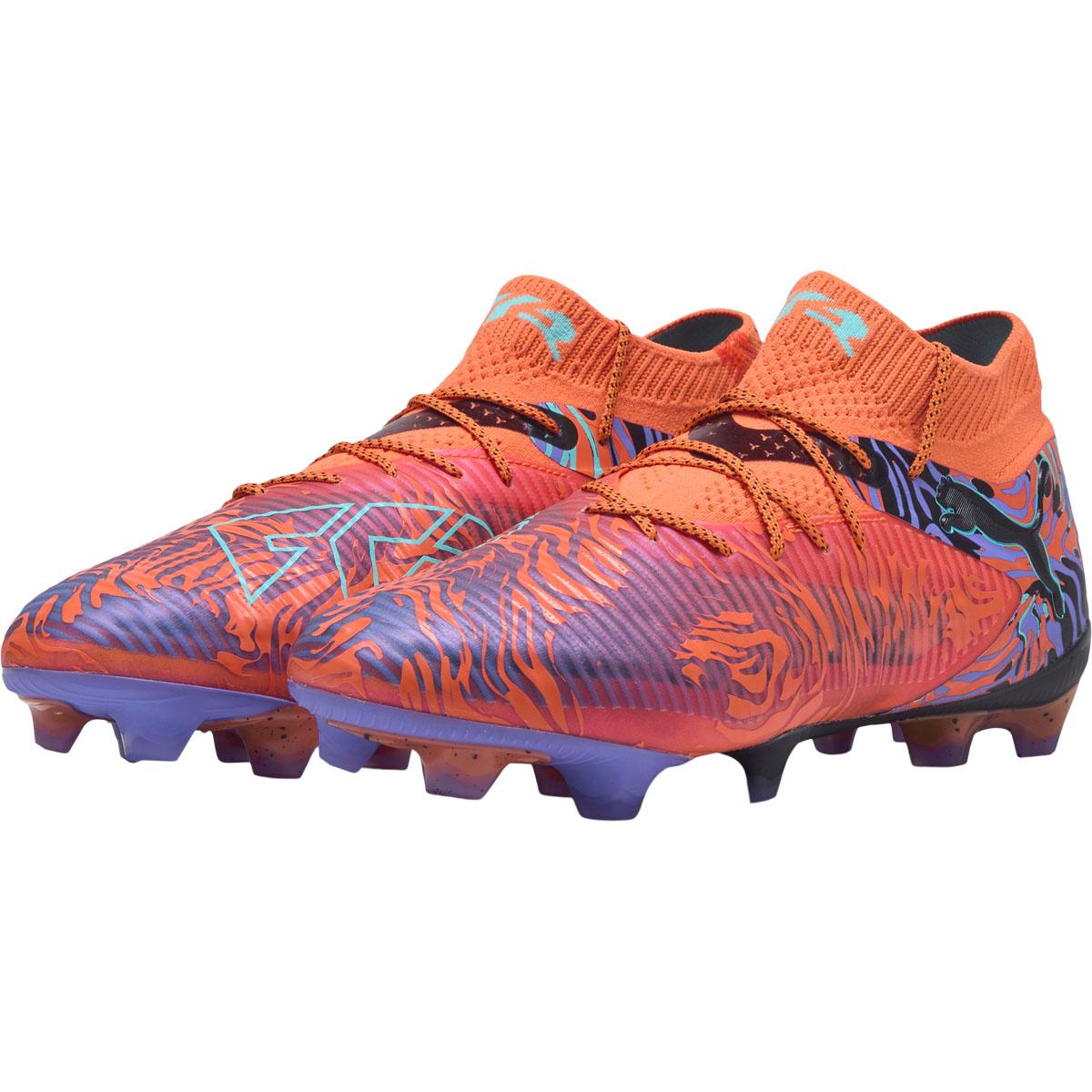 PUMA Future 8 Ultimate Creativity FG Fodboldstøvler PUMA White-PUMA Black-Poison P