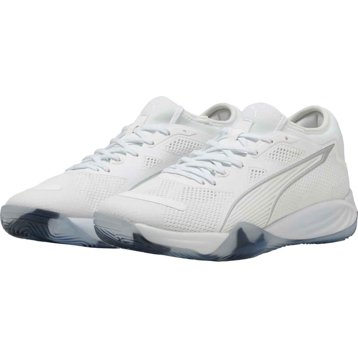 PUMA Eliminate Nitro SQD 4 Håndballsko Herre White