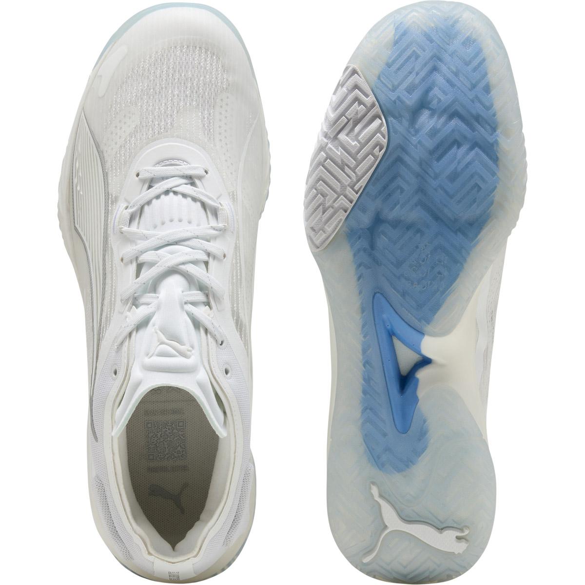 PUMA Accelerate Nitro SQD 4 Håndballsko Unisex White