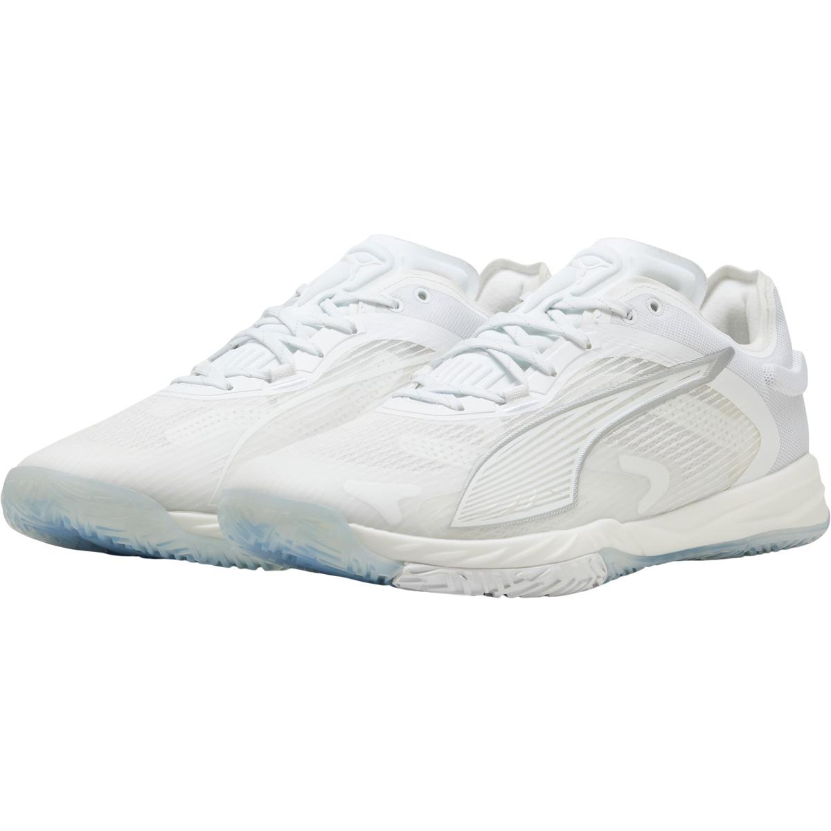 PUMA Accelerate Nitro SQD 4 Håndballsko Unisex White