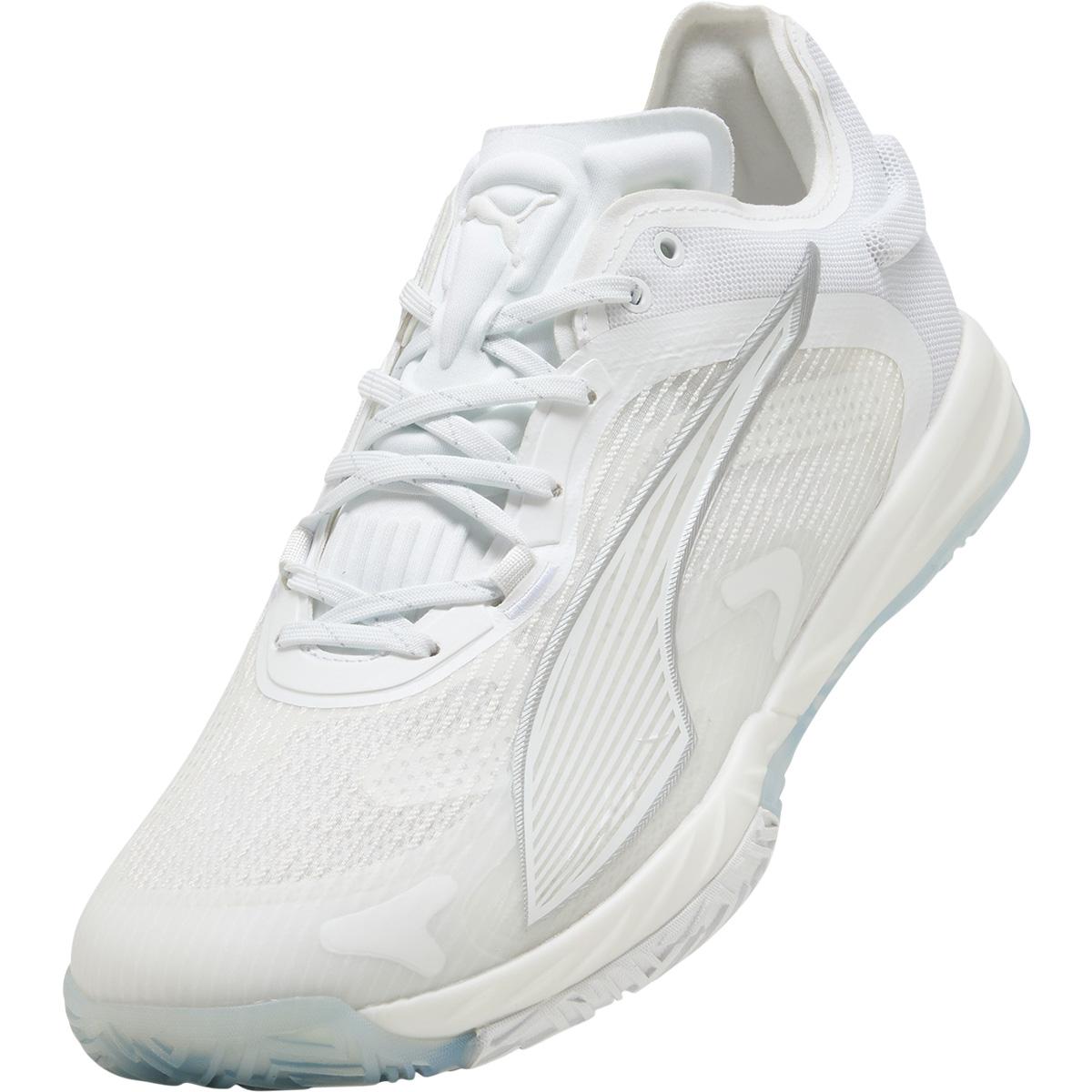 PUMA Accelerate Nitro SQD 4 Håndballsko Unisex White