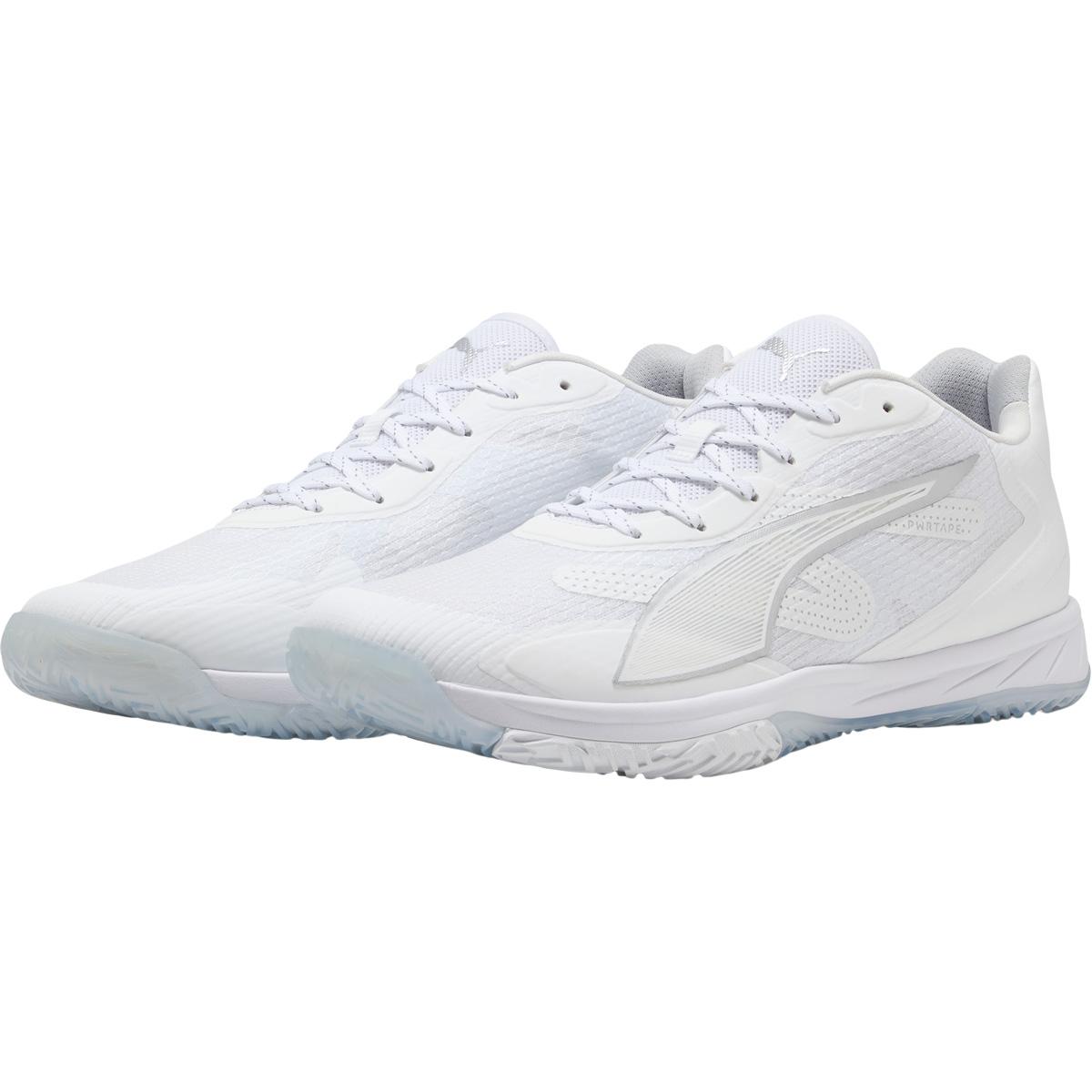 PUMA Accelerate Turbo 4 Håndballsko Unisex White