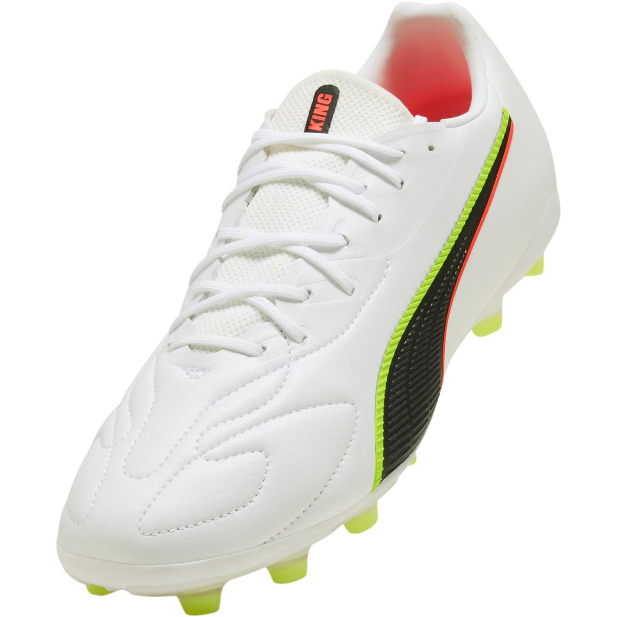 PUMA King 20 Match FG/AG Fodboldstøvler White