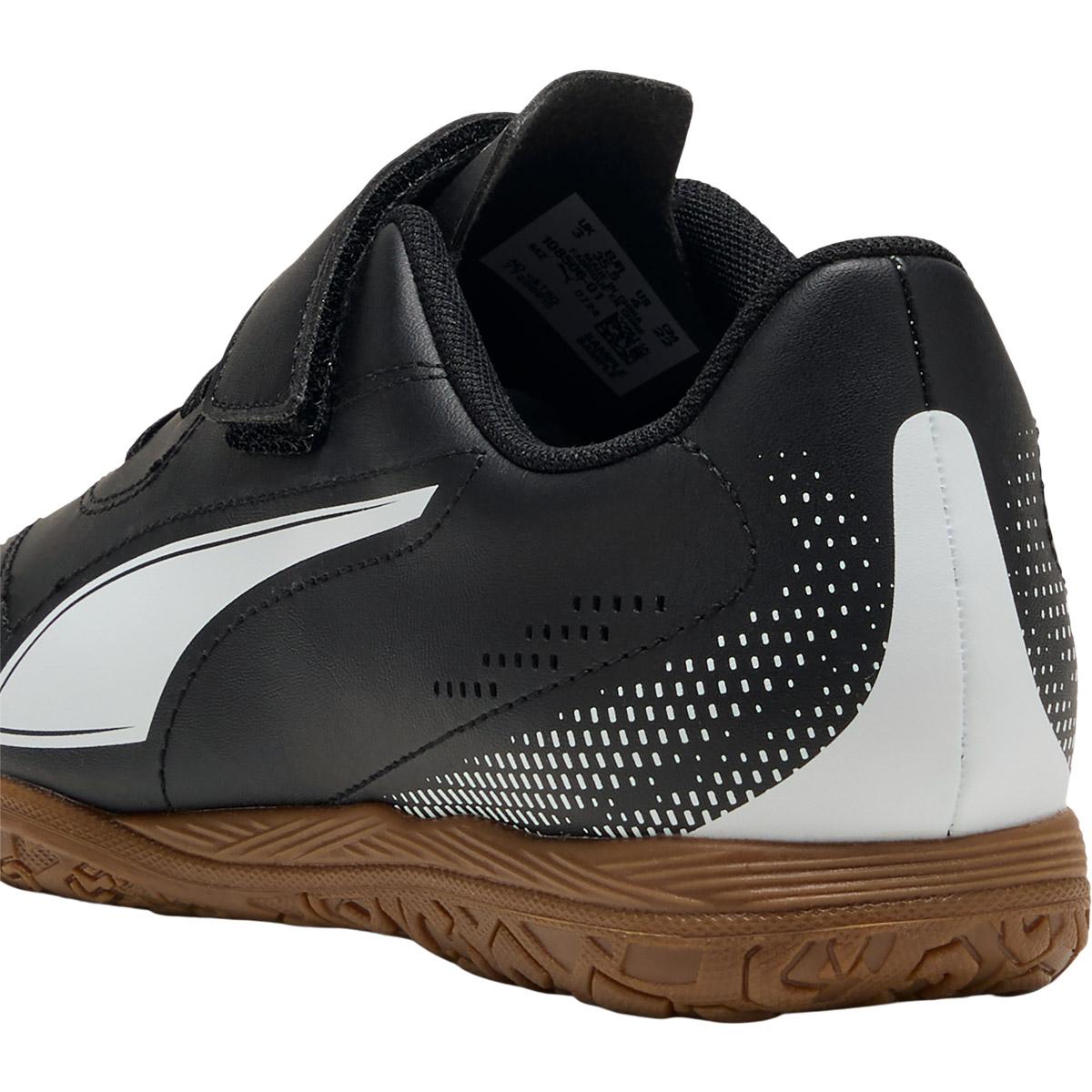 PUMA Vitoria II IT Velcro Fotballsko Barn Black