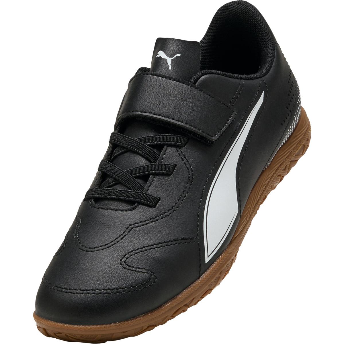 PUMA Vitoria II IT Velcro Fotballsko Barn Black
