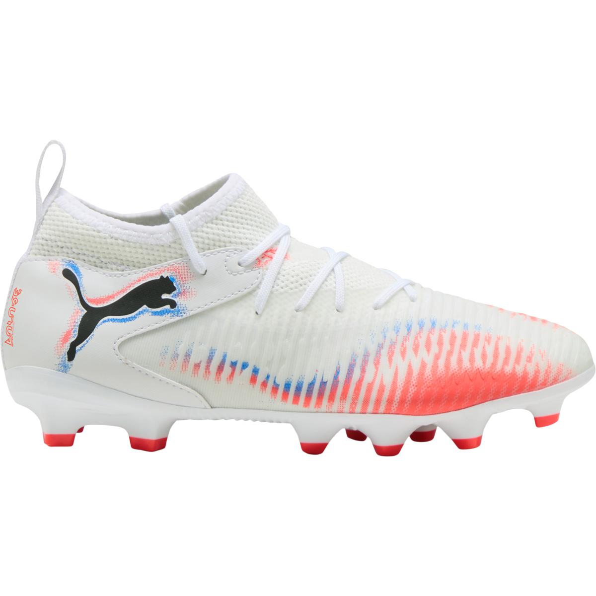 PUMA Future 8 Match FG/AG Fotballsko Barn White