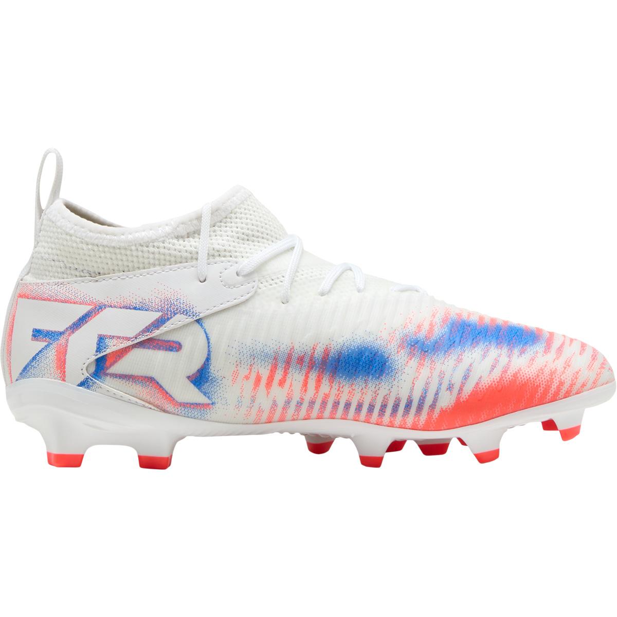 PUMA Future 8 Match FG/AG Fotballsko Barn White