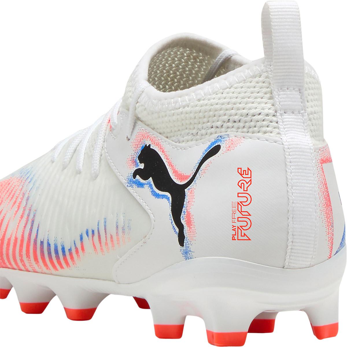 PUMA Future 8 Match FG/AG Fotballsko Barn White