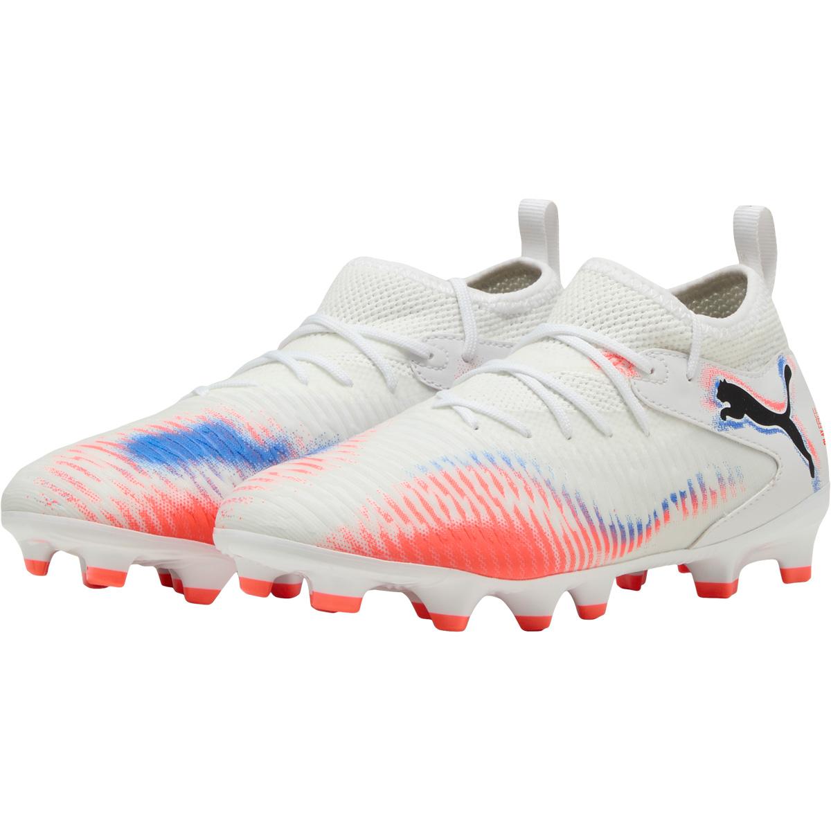 PUMA Future 8 Match FG/AG Fotballsko Barn White
