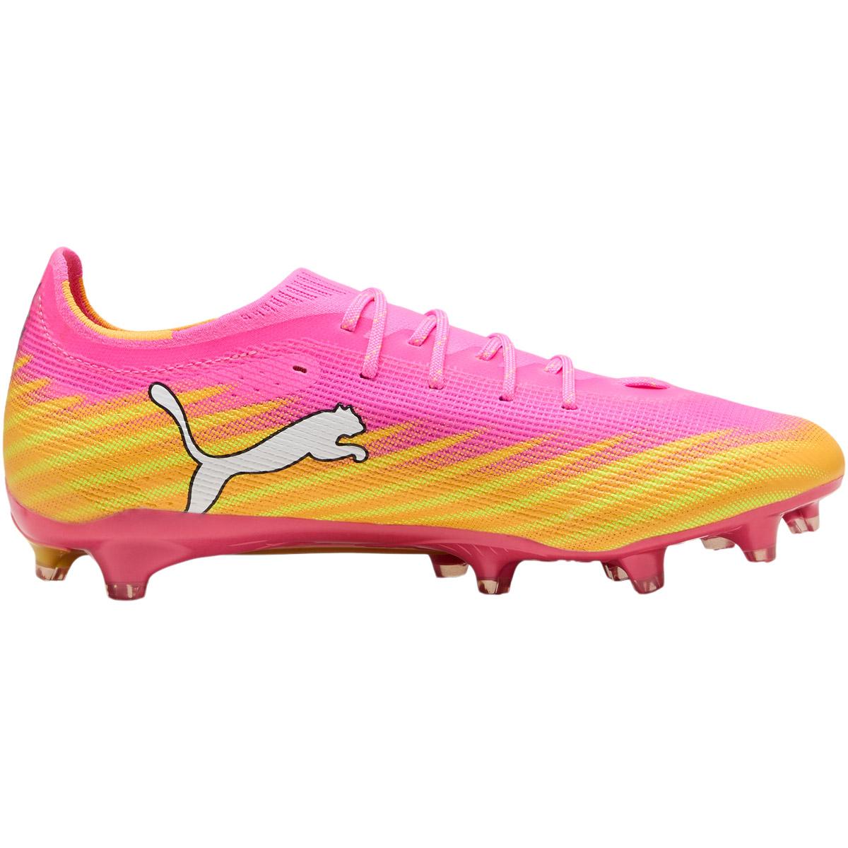 PUMA Ultra 6 Pro FG/AG Fotballsko Pink/Yellow/Blue