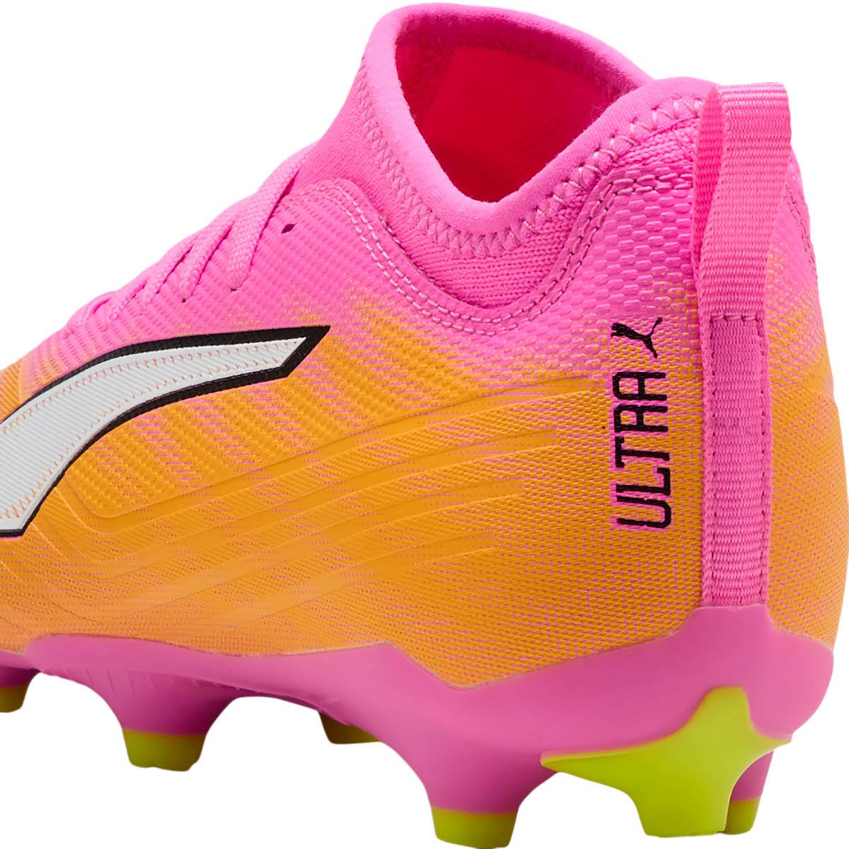 PUMA Ultra 6 Match FG/AG Fotballsko Barn Pink/Yellow/Blue