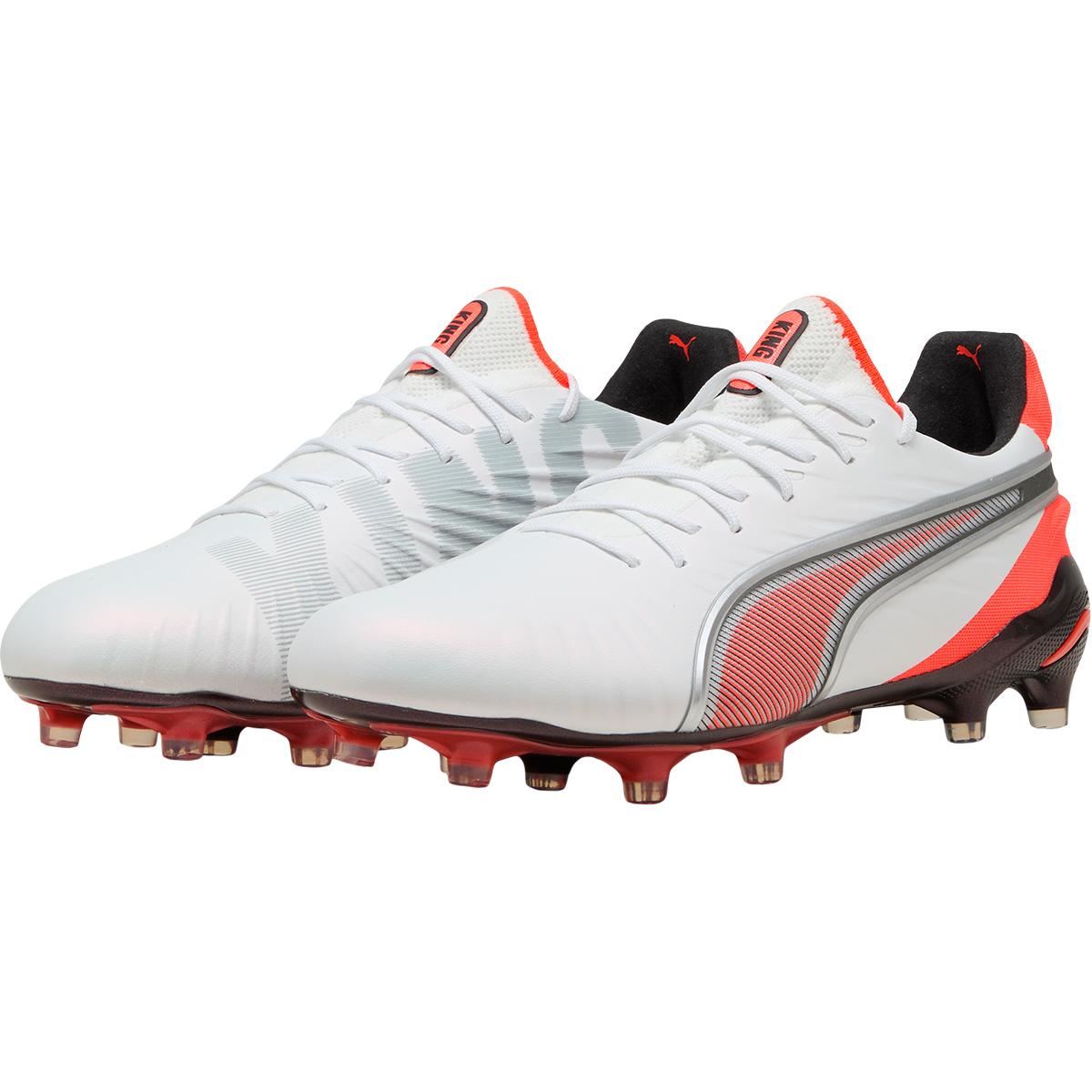 PUMA King Ultimate FG/AG Fodboldstøvler White
