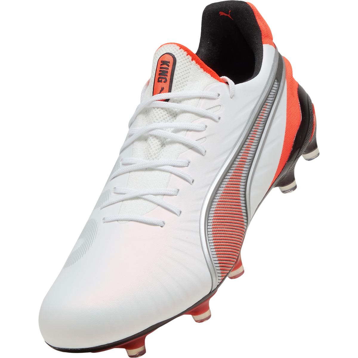 PUMA King Ultimate FG/AG Fodboldstøvler White