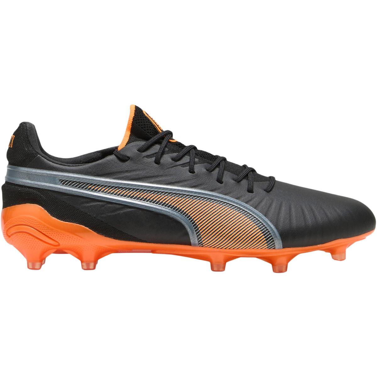 PUMA King Ultimate FG/AG Fodboldstøvler Black/Orange