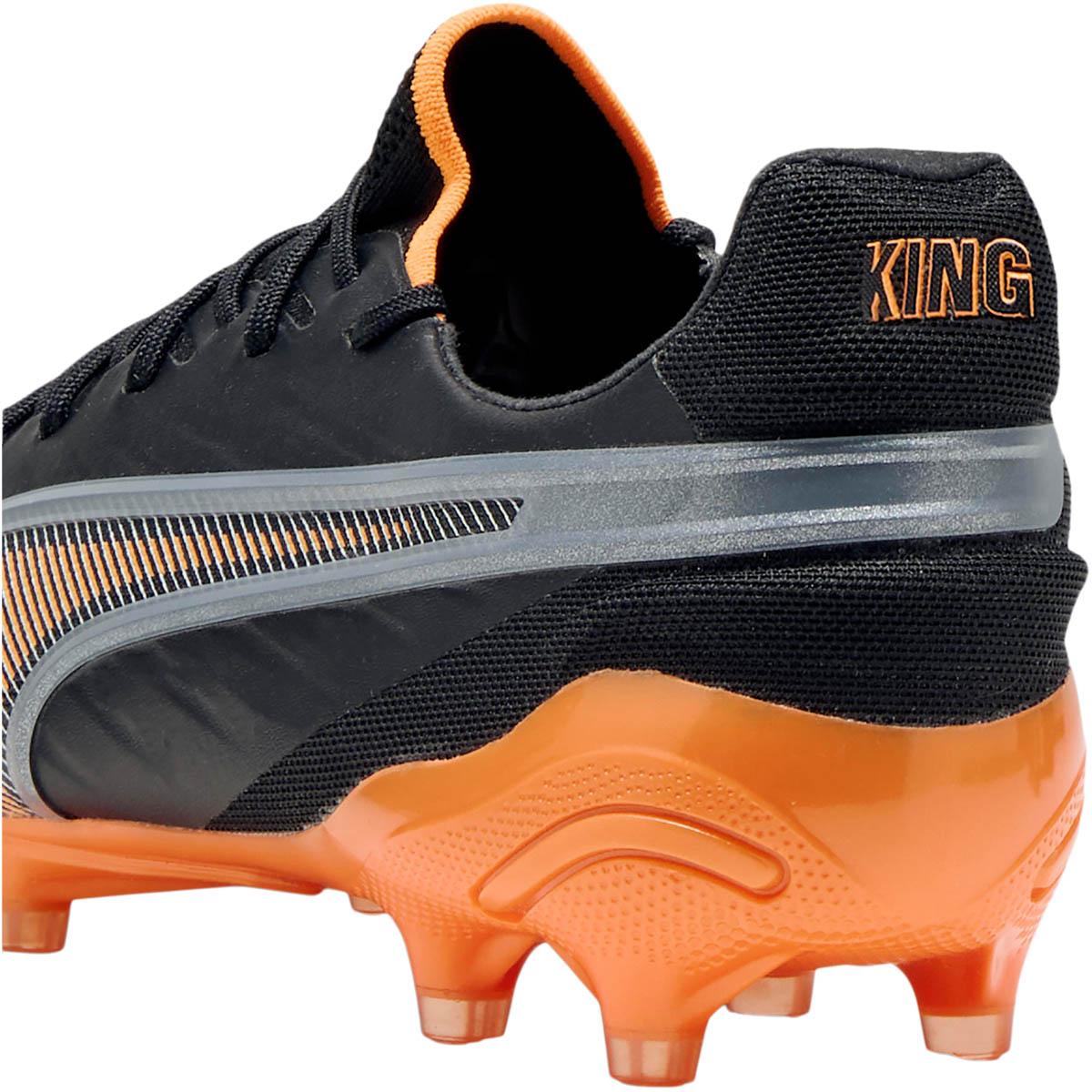 PUMA King Ultimate FG/AG Fodboldstøvler Black/Orange