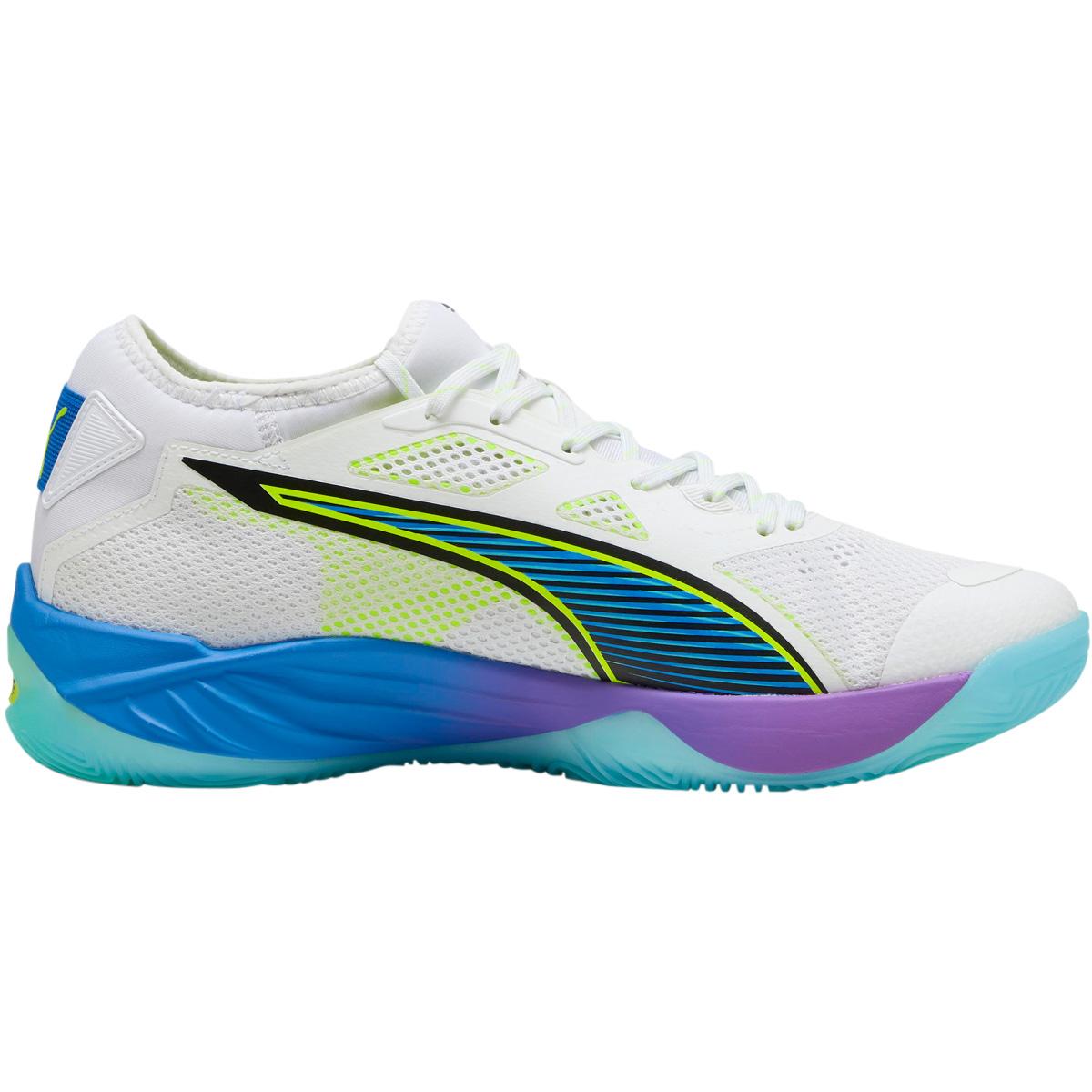 PUMA Eliminate Nitro SQD 4 Game On Håndballsko Herre White/Blue