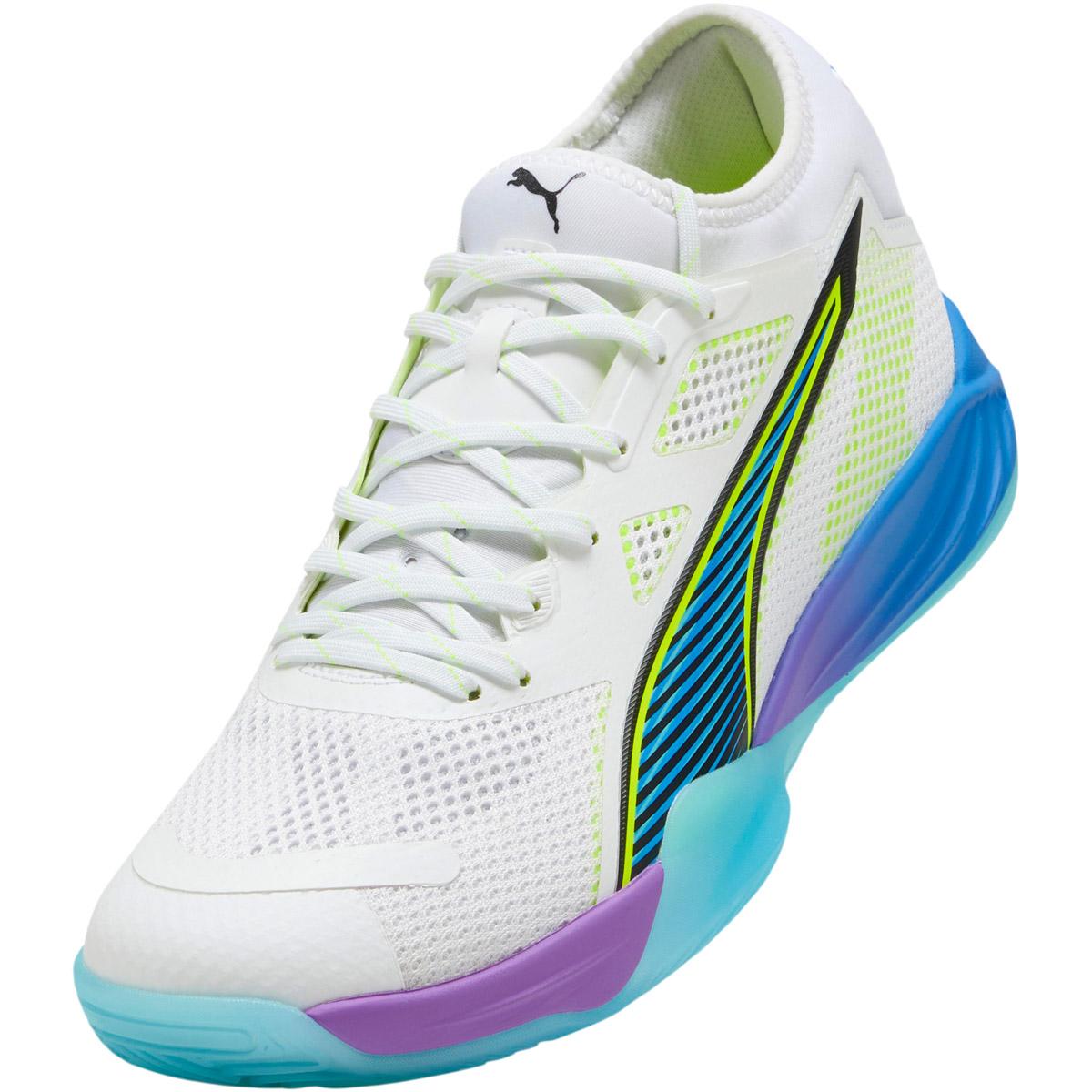 PUMA Eliminate Nitro SQD 4 Game On Håndballsko Herre White/Blue