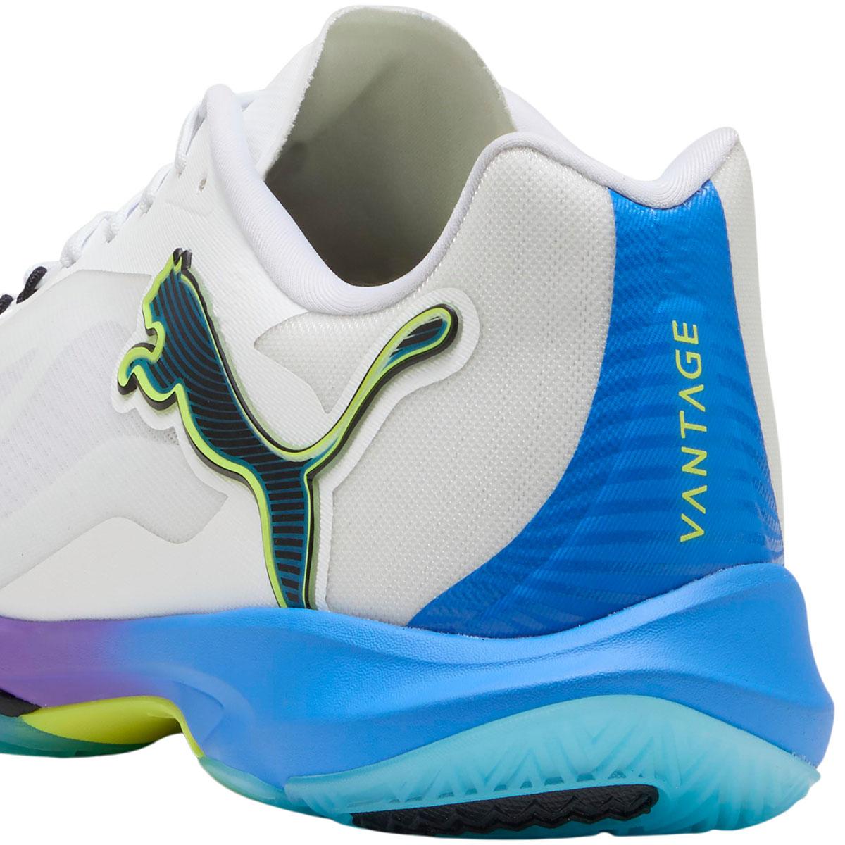 PUMA Vantage Nitro Game On Håndboldsko Herre White/Blue