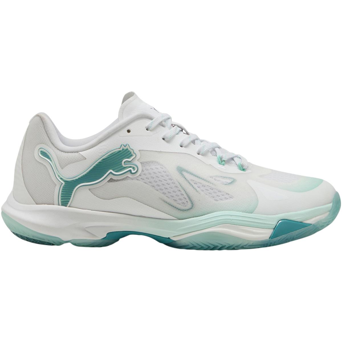 PUMA Vantage Nitro Game On Håndboldsko Dame White/Turkis