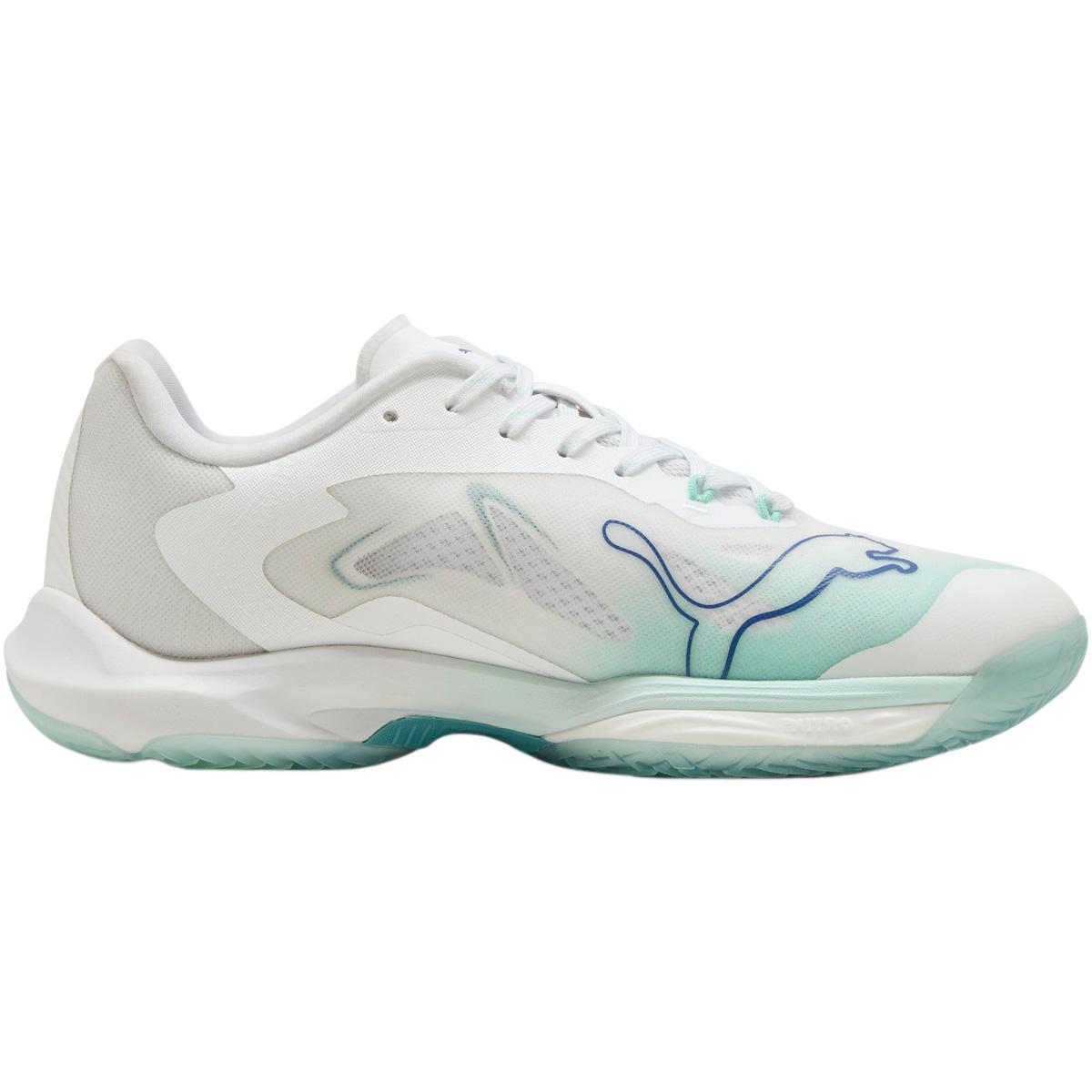 PUMA Vantage Nitro Game On Håndboldsko Dame White/Turkis