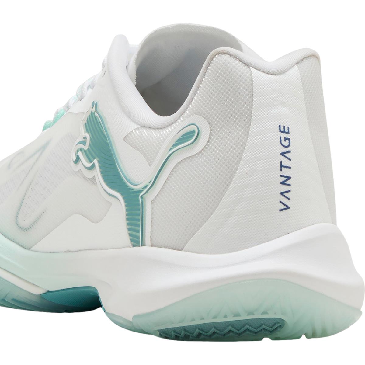 PUMA Vantage Nitro Game On Håndboldsko Dame White/Turkis