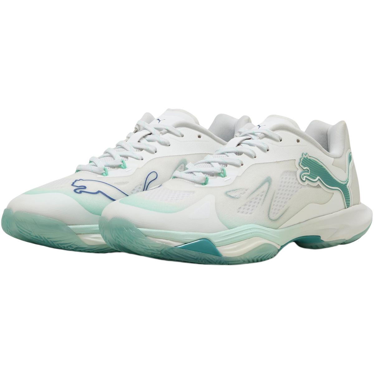 PUMA Vantage Nitro Game On Håndboldsko Dame White/Turkis
