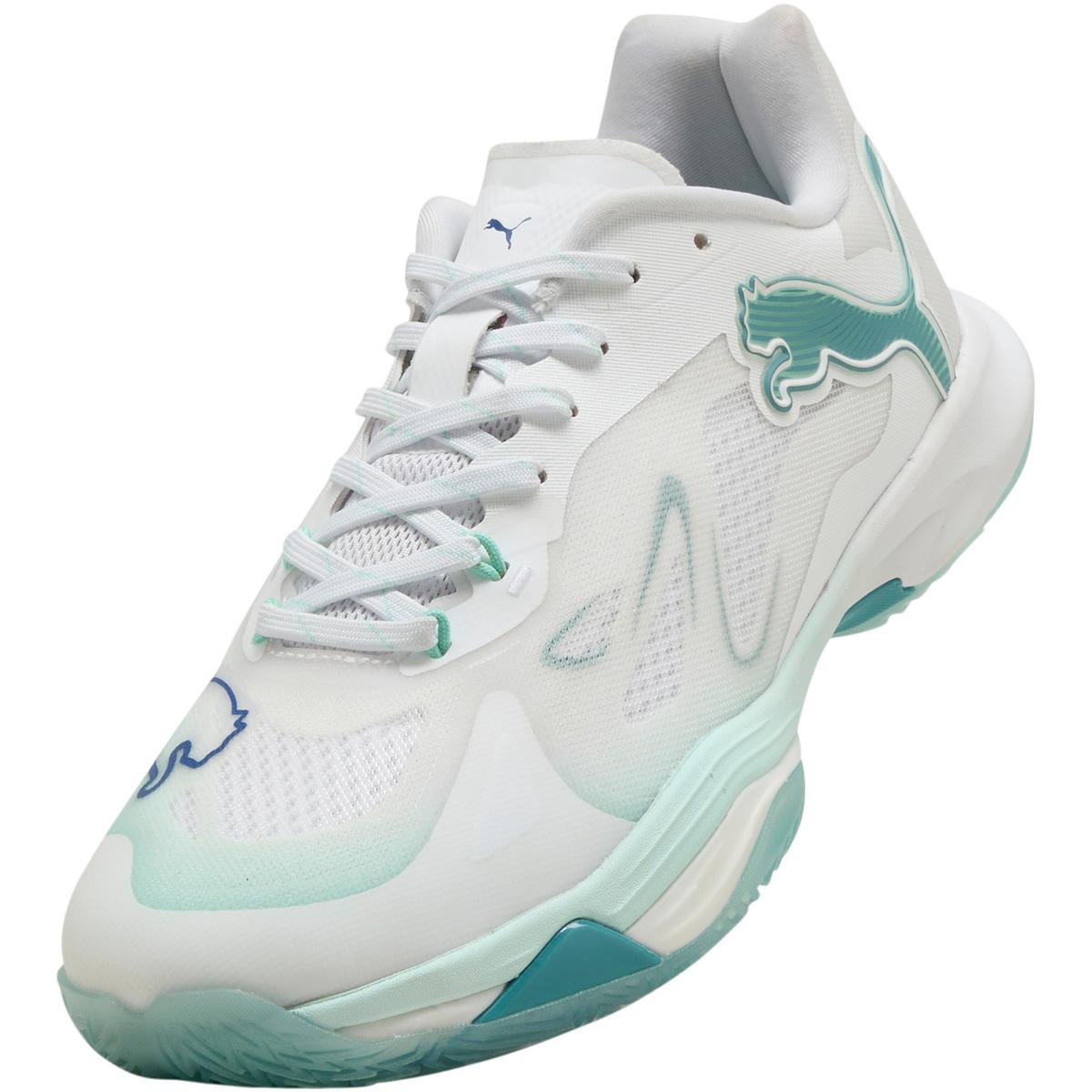 PUMA Vantage Nitro Game On Håndboldsko Dame White/Turkis