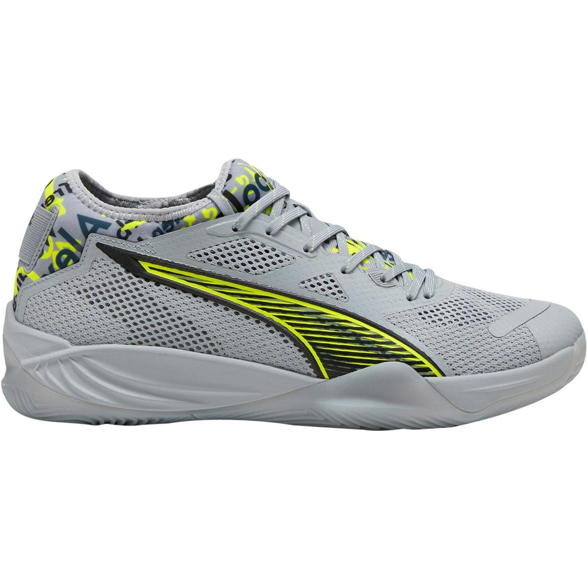 PUMA Eliminate Nitro SQD 4 BERLIN Håndballsko Herre Grey/Yellow