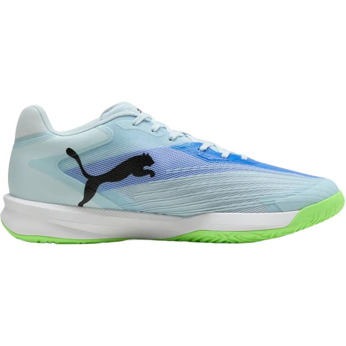 PUMA Accelerate Turbo 5 Håndballsko Herre Aqua Glow-PUMA Black-Green Gla