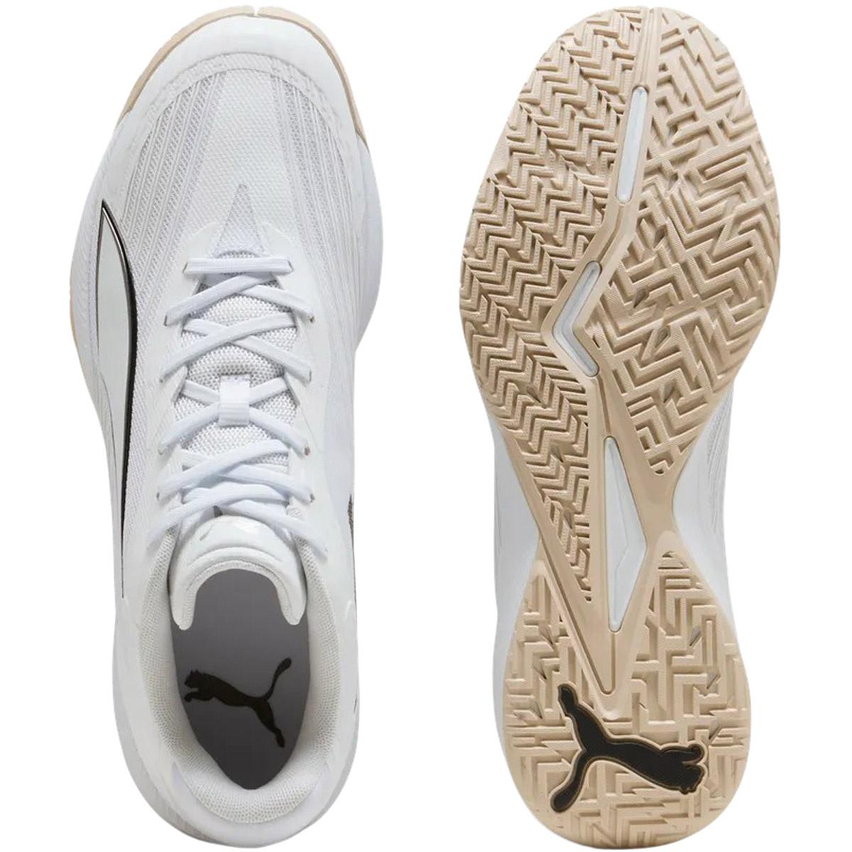 PUMA Accelerate Turbo 5 Håndballsko Herre PUMA White-PUMA Black-Sedate G