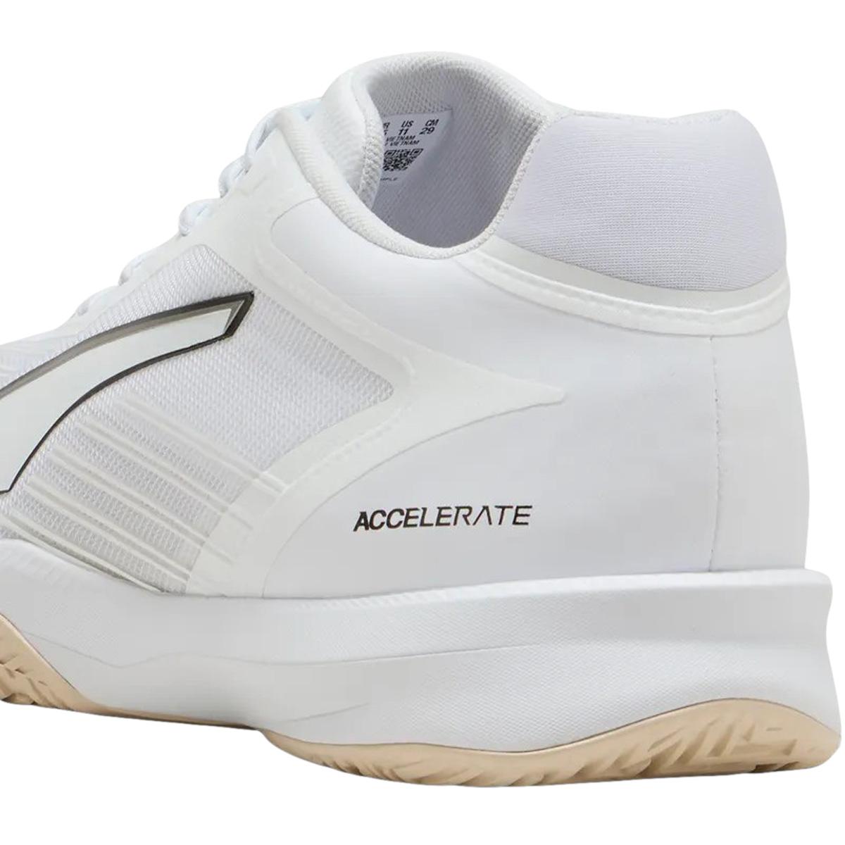 PUMA Accelerate Turbo 5 Håndballsko Herre PUMA White-PUMA Black-Sedate G