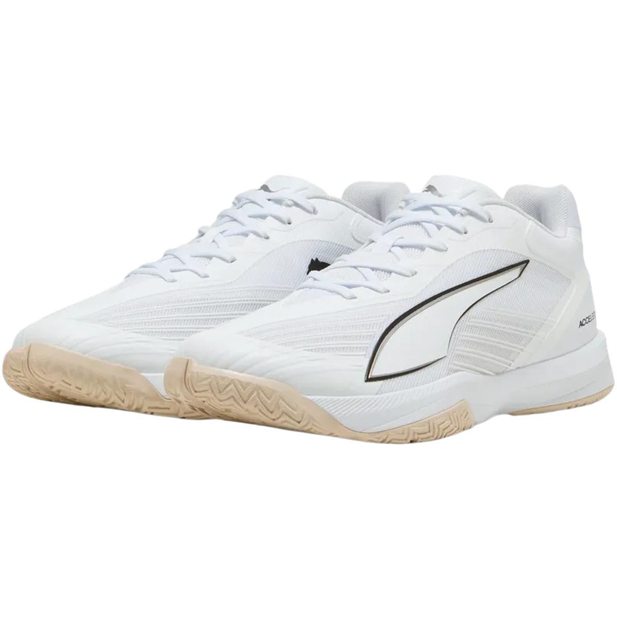 PUMA Accelerate Turbo 5 Håndballsko Herre PUMA White-PUMA Black-Sedate G