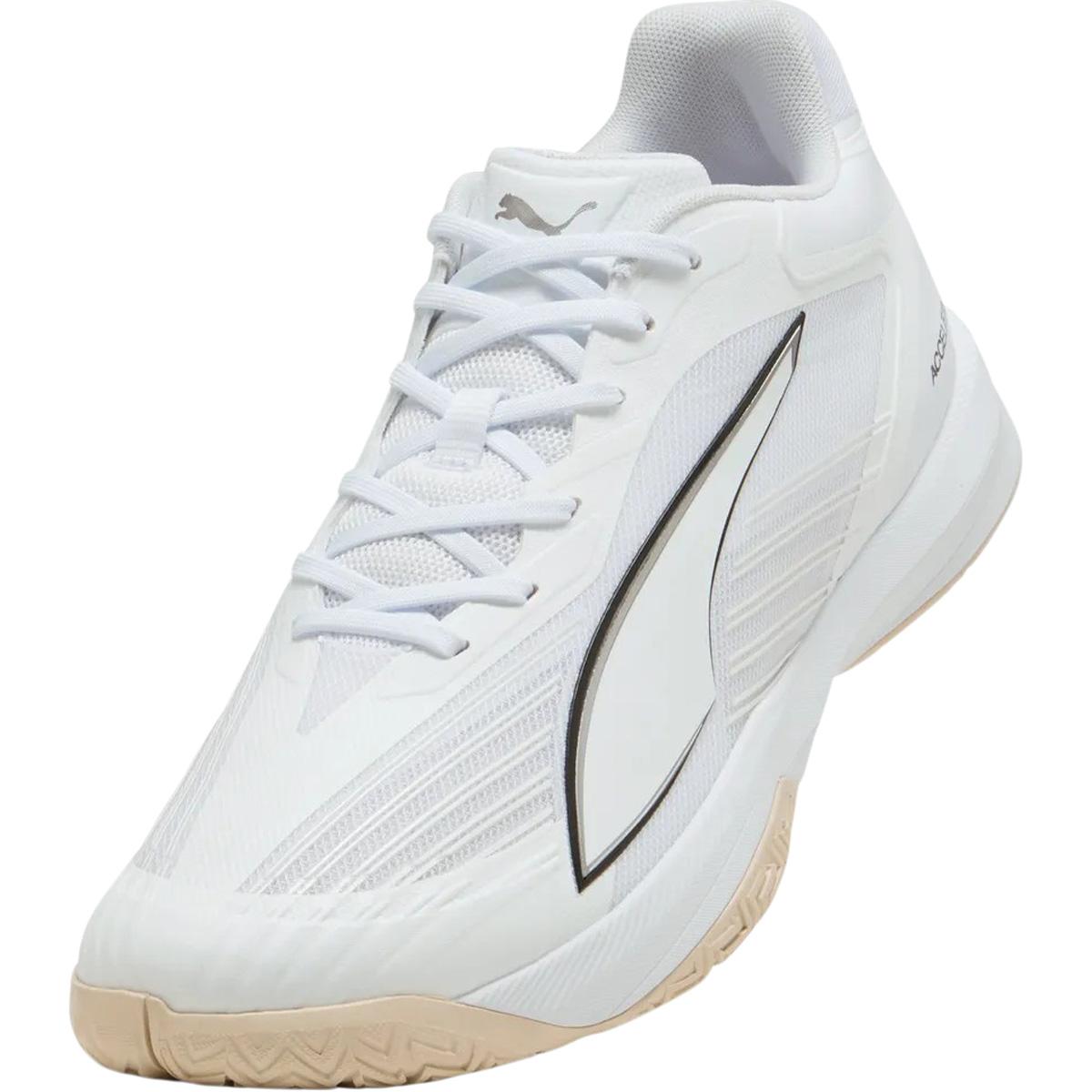PUMA Accelerate Turbo 5 Håndballsko Herre PUMA White-PUMA Black-Sedate G