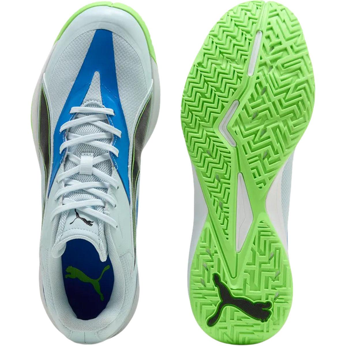 PUMA Accelerate Pro 5 Håndballsko Herre Aqua Glow-PUMA White-Green Gla