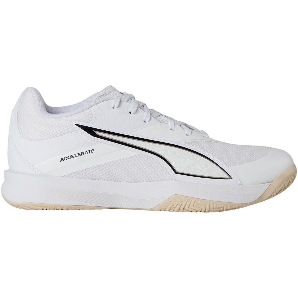 PUMA Accelerate Pro 5 Håndballsko Herre PUMA White-PUMA Black-Sedate G
