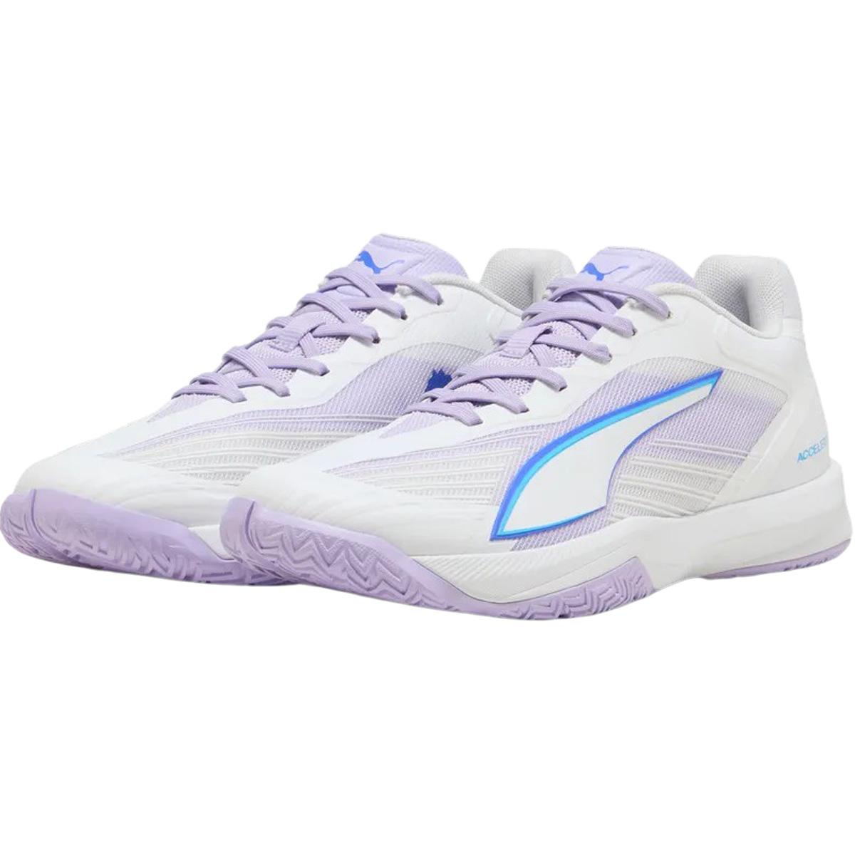 PUMA Accelerate Turbo 5 Håndboldsko Dame PUMA White-Royal Sapphire-Ligh