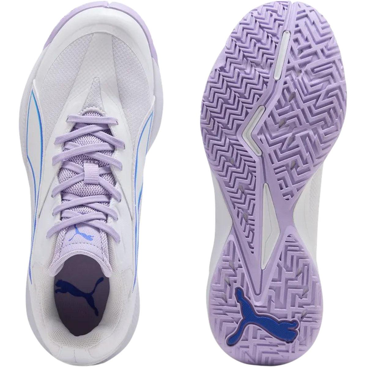 PUMA Accelerate Pro 5 Håndboldsko Dame PUMA White-Royal Sapphire-Ligh