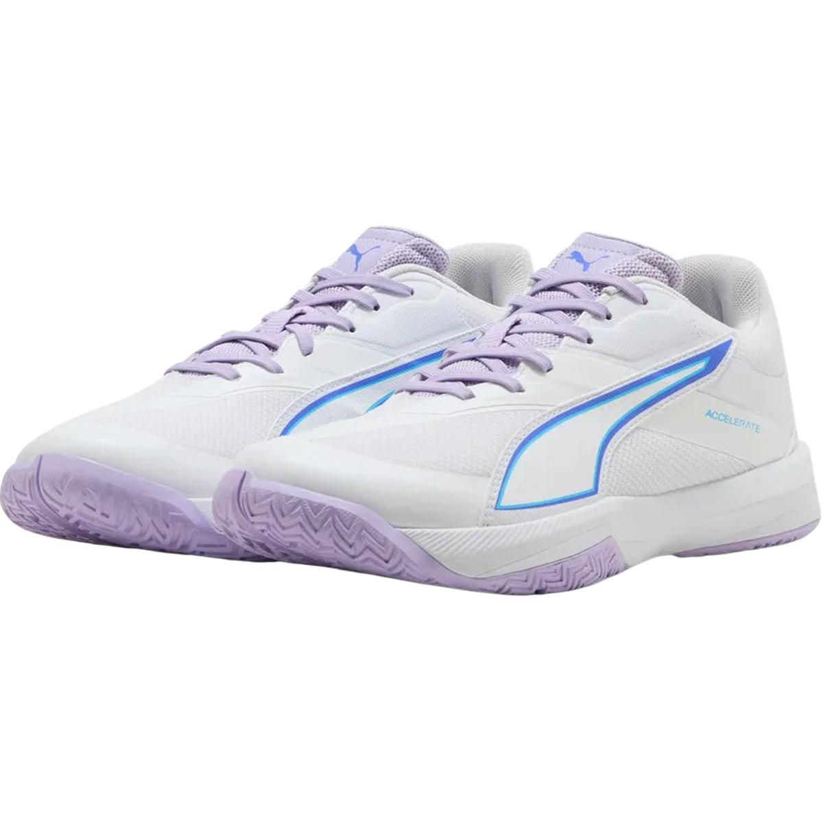 PUMA Accelerate Pro 5 Håndboldsko Dame PUMA White-Royal Sapphire-Ligh