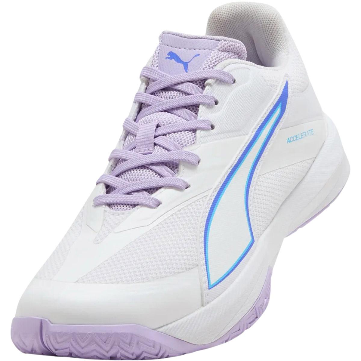 PUMA Accelerate Pro 5 Håndboldsko Dame PUMA White-Royal Sapphire-Ligh