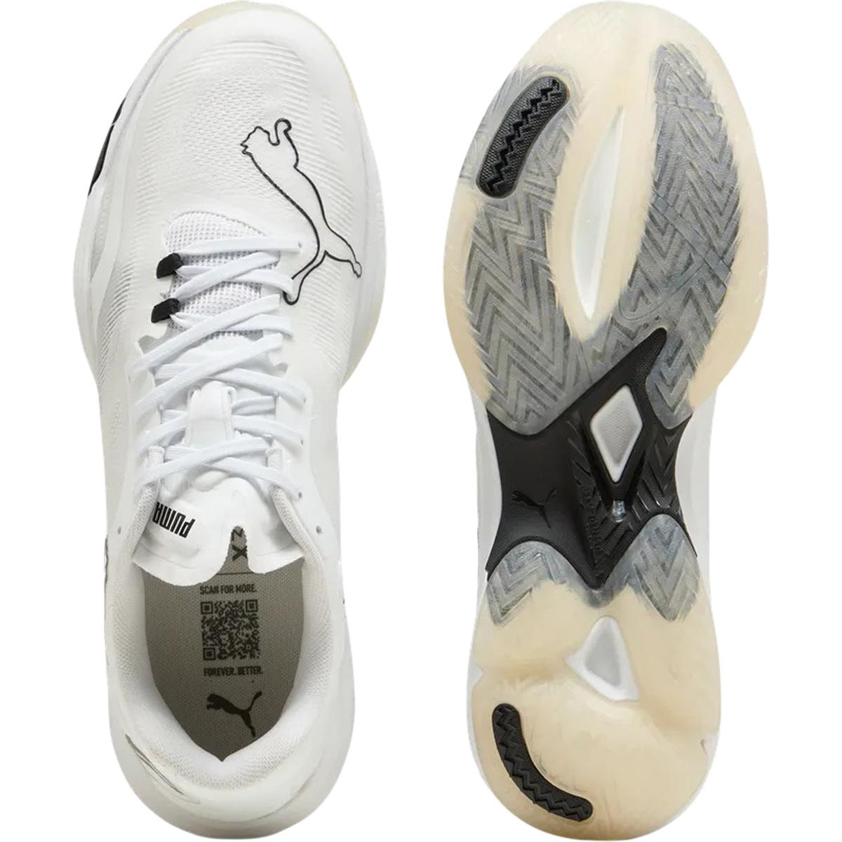 PUMA Vantage Nitro 2 Håndballsko Herre PUMA White-PUMA Black-Sugared