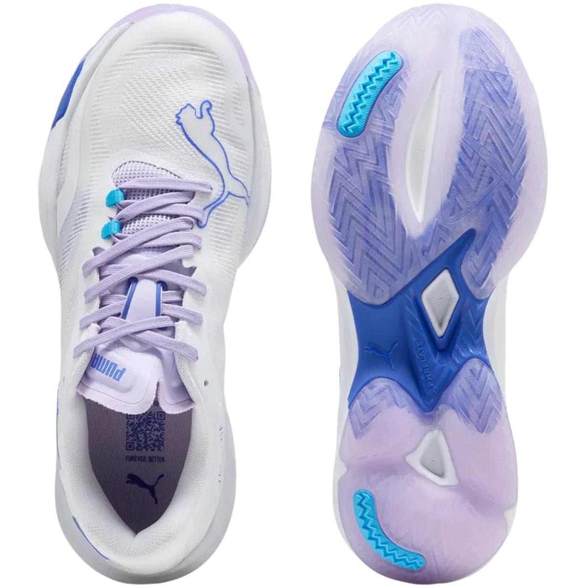 PUMA Vantage Nitro 2 Håndboldsko Dame PUMA White-Royal Sapphire-Ligh