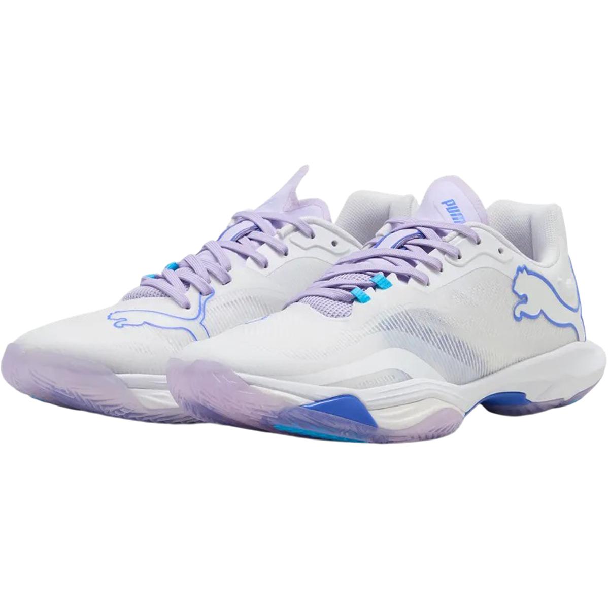 PUMA Vantage Nitro 2 Håndboldsko Dame PUMA White-Royal Sapphire-Ligh
