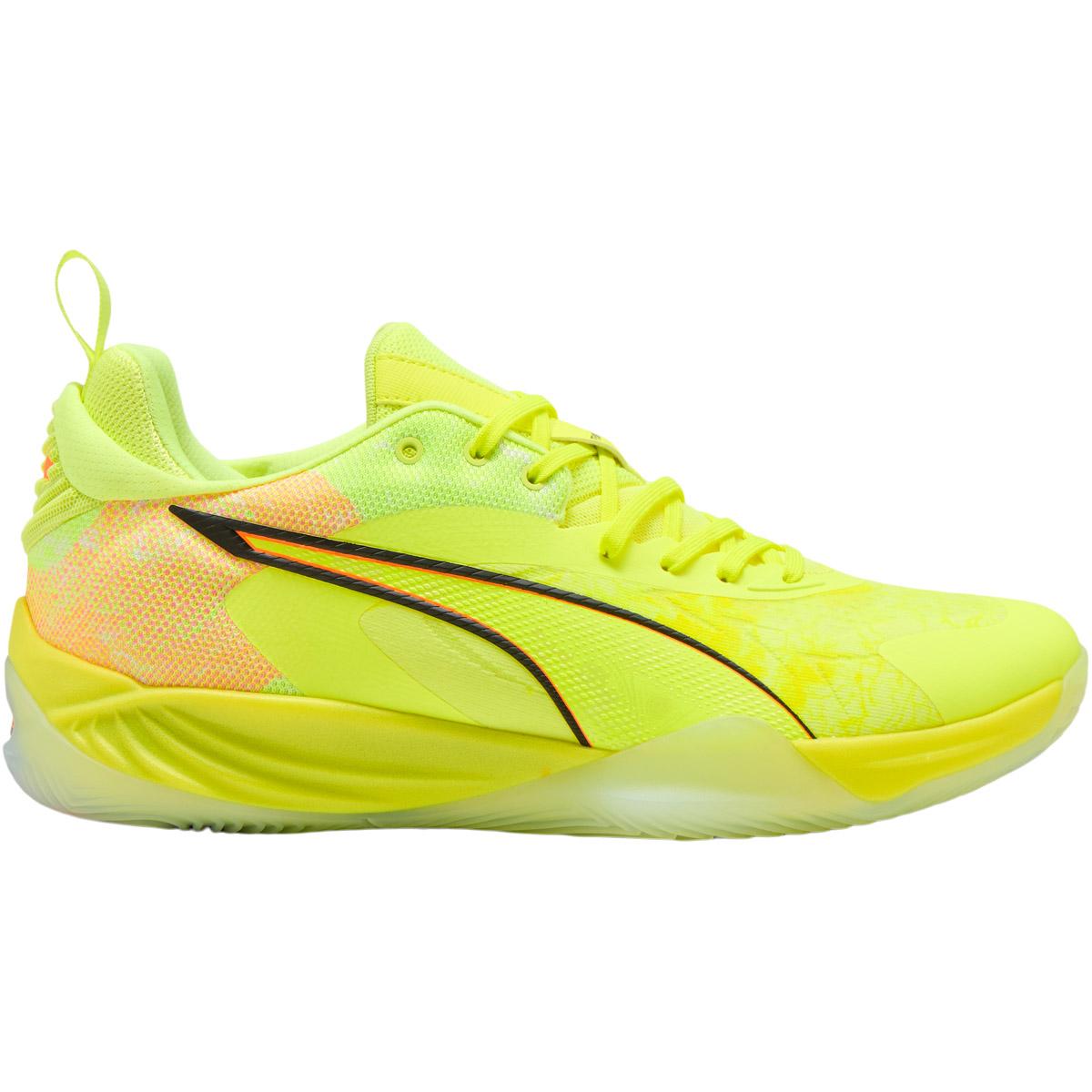 PUMA Eliminate Nitro SQD 5 Road to Glory Håndballsko Herre Fizzy Yellow-Soft Aqua-Ultra O