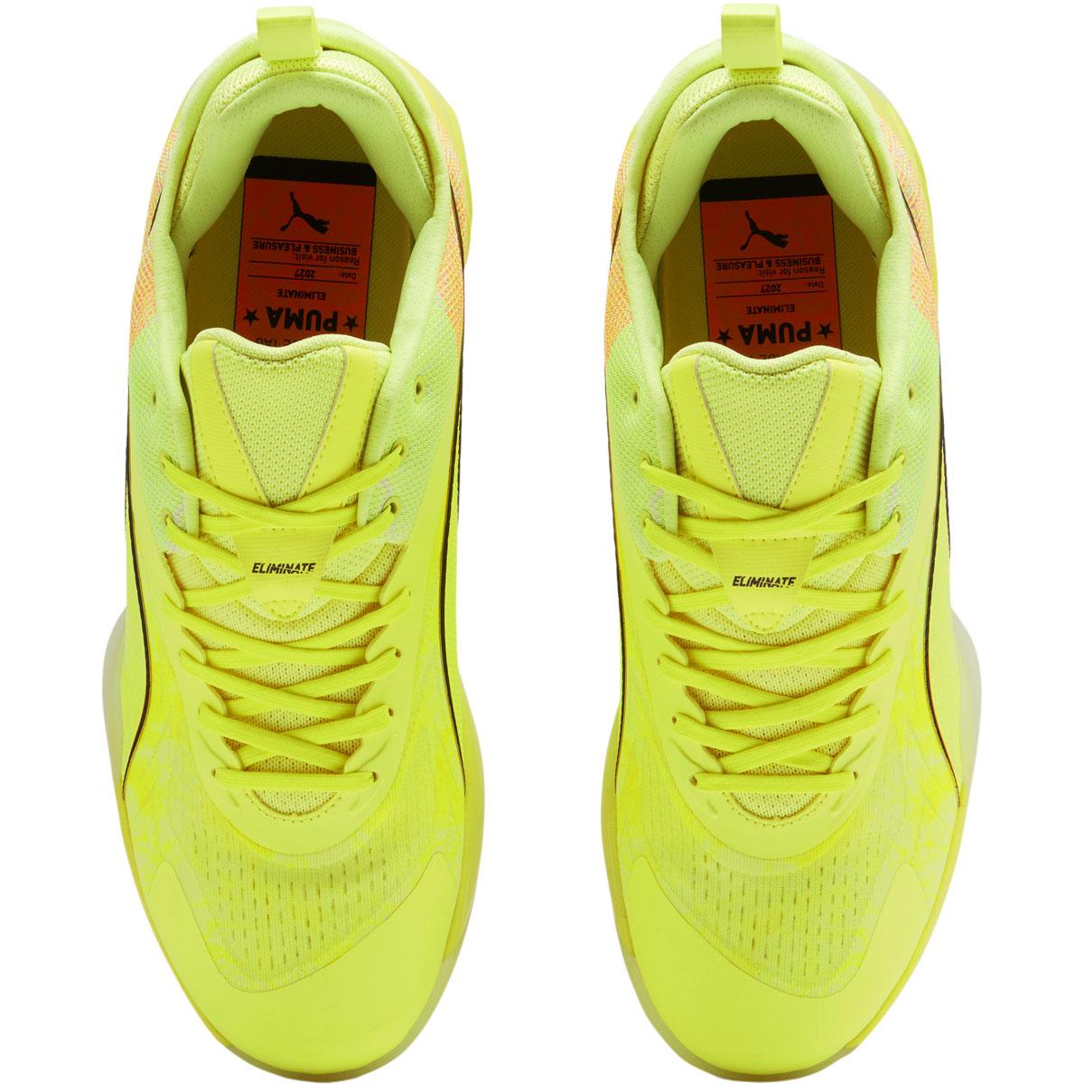 PUMA Eliminate Nitro SQD 5 Road to Glory Håndballsko Herre Fizzy Yellow-Soft Aqua-Ultra O