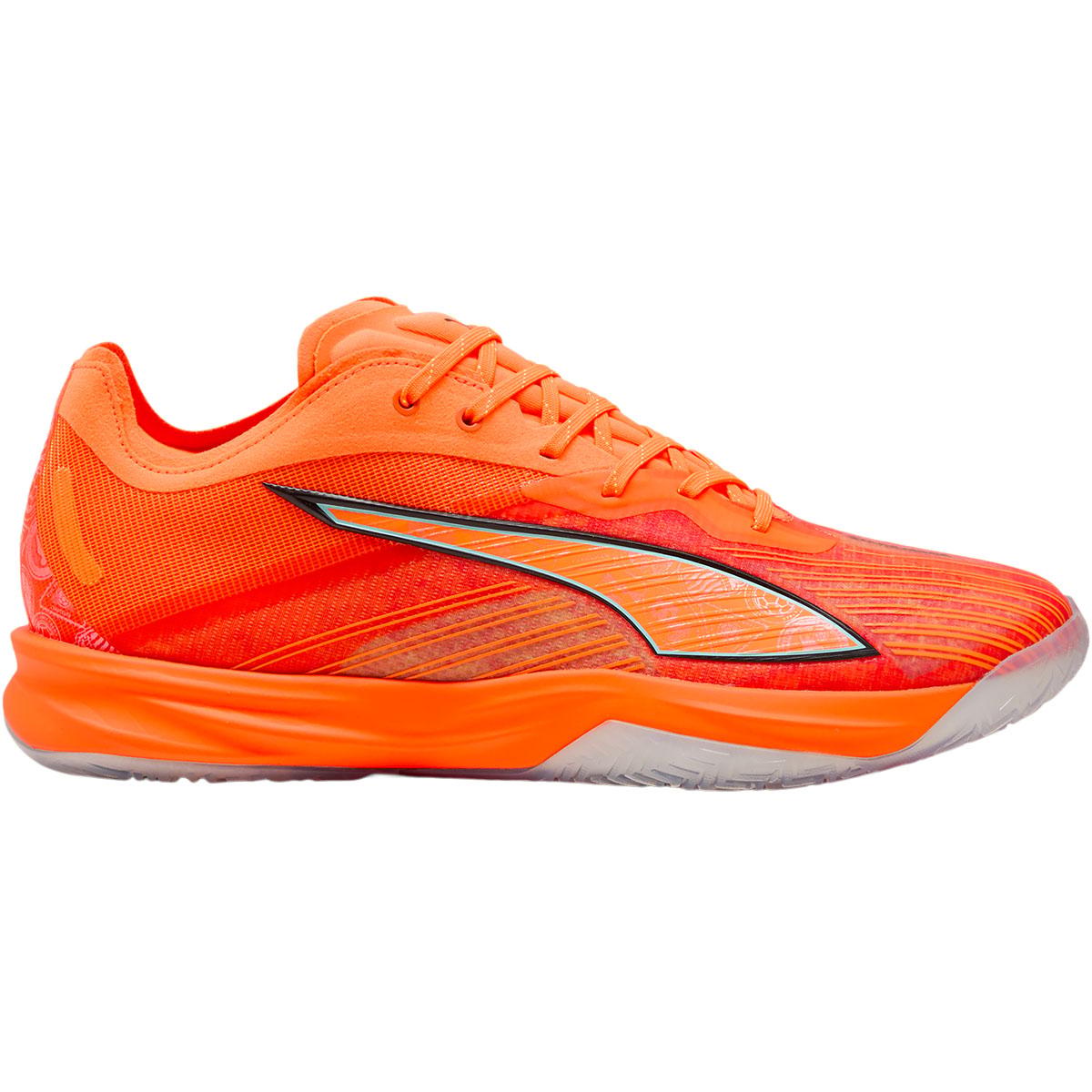 PUMA Accelerate Nitro SQD 5 Road to Glory Håndballsko Unisex Ultra Orange-Hi Vis Blue-For A