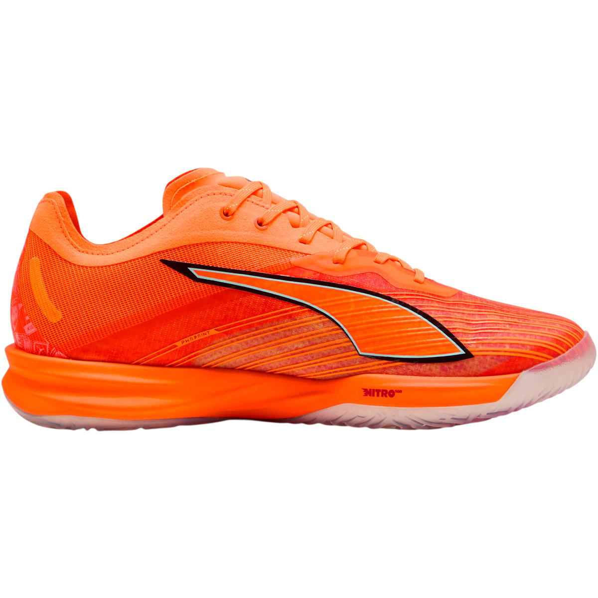 PUMA Accelerate Nitro SQD 5 Road to Glory Håndballsko Unisex Ultra Orange-Hi Vis Blue-For A